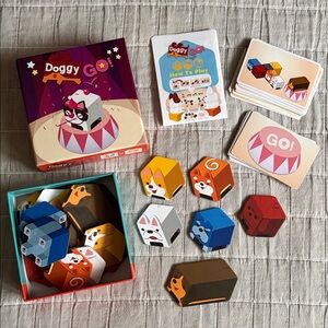Doggy Go! Board Game - Colorful Dog Cubes
